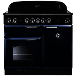 Rangemaster Classic 100 Induction Hob Range Cooker Regal Blue